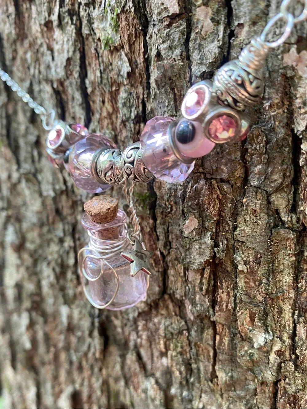 Whimsical Mini Jar Necklace